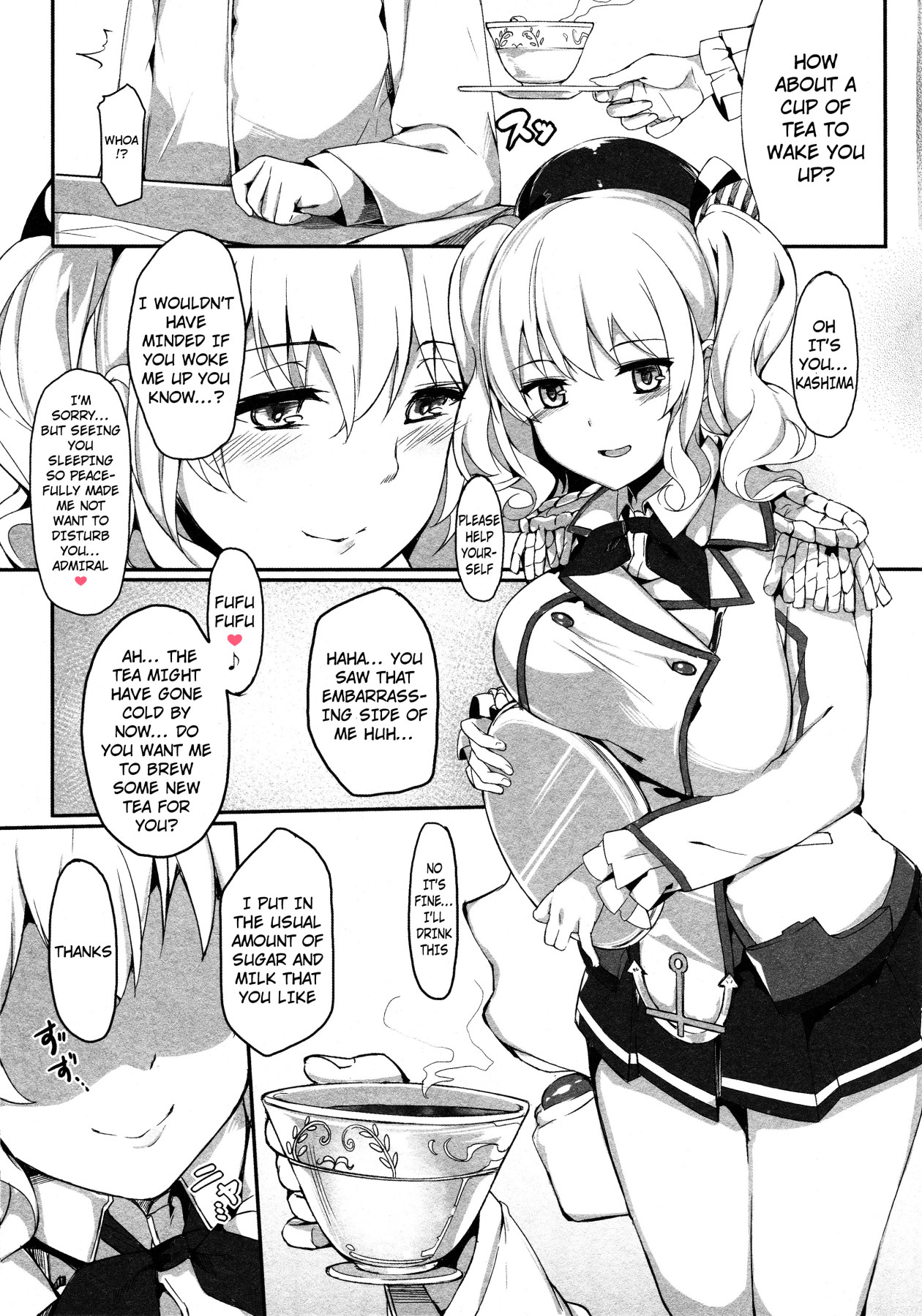 Hentai Manga Comic-Kashima Sinks To The Ocean Depths-Read-4